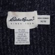 画像2: 90's Eddie Bauer コットンジープニット "Heather Black" (2)
