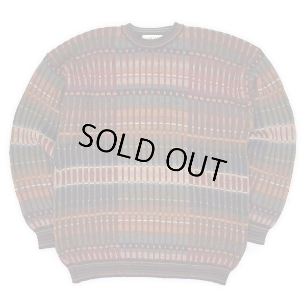 画像1: 90-00's ORVIS 総柄 アルパカニット (1)