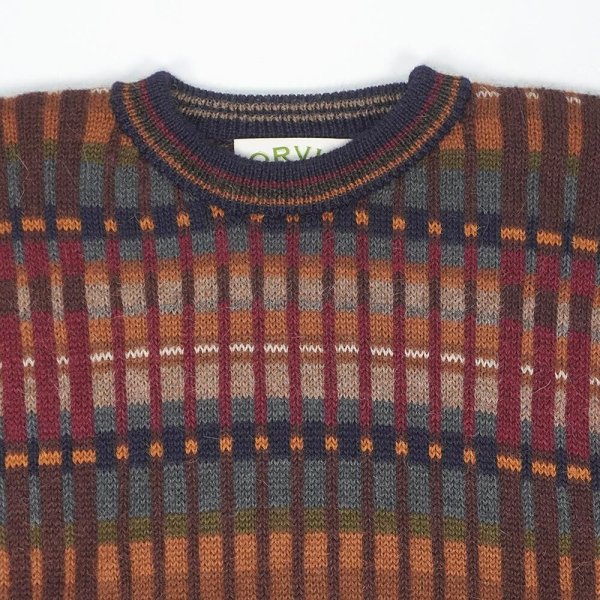 画像3: 90-00's ORVIS 総柄 アルパカニット (3)