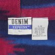画像2: 90's DENIM EXPRESS ネイティブ柄 フリースパーカー (2)