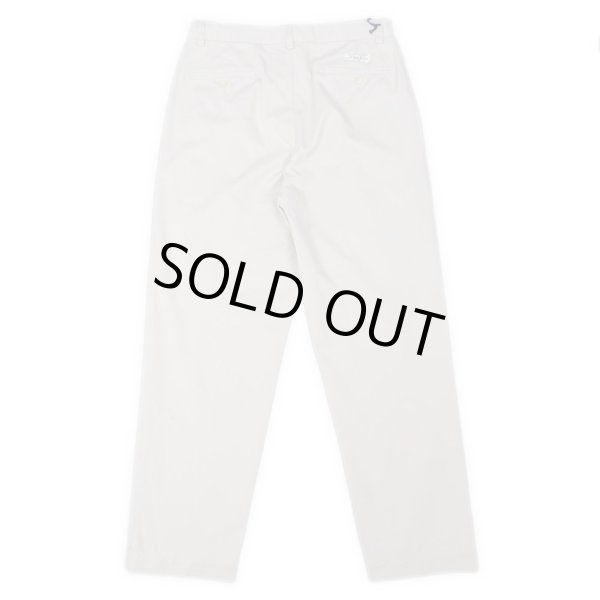 画像2: 90's Polo Ralph Lauren 2タック チノトラウザー "DEADSTOCK / ANDREW PANT / LIGHT BEIGH" (2)