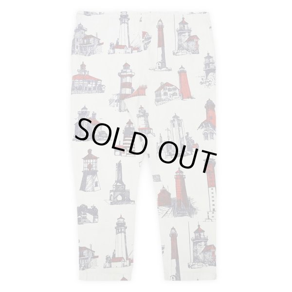 画像2: 90's MICHIGAN RAG 総柄 イージーパンツ "MADE IN USA" (2)