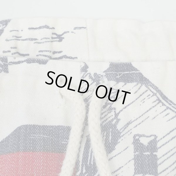 画像4: 90's MICHIGAN RAG 総柄 イージーパンツ "MADE IN USA" (4)