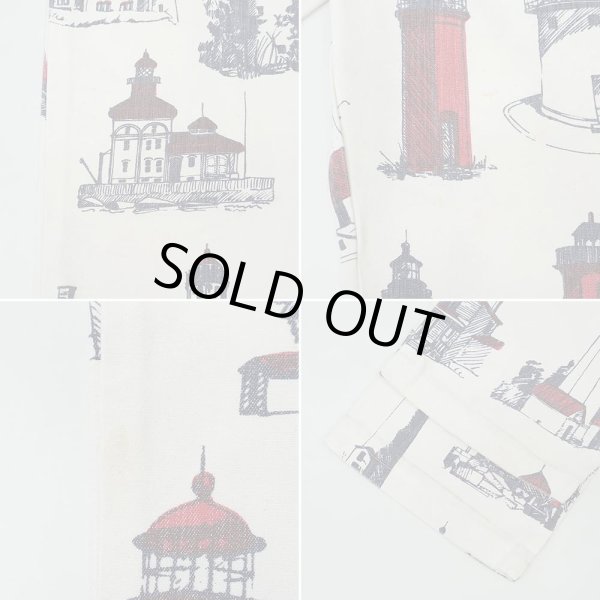 画像5: 90's MICHIGAN RAG 総柄 イージーパンツ "MADE IN USA" (5)