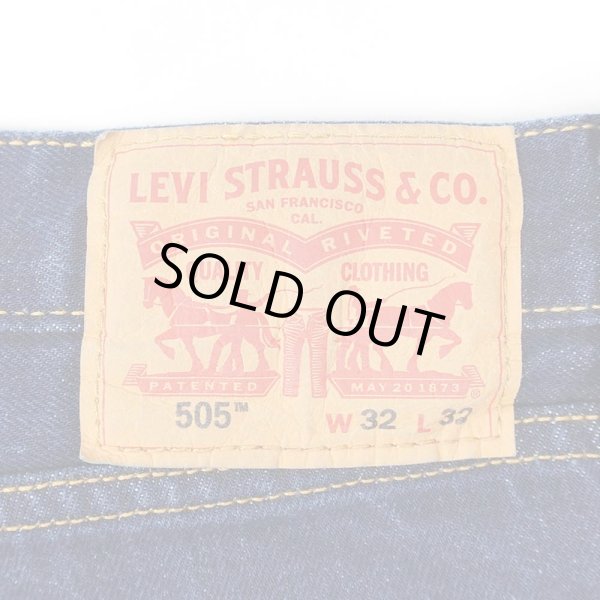 画像3: 00's Levi's 505 デニムパンツ “Dark Indigo / 実寸W32 L30” (3)