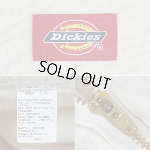 画像3: 00's Dickies ダブルニー ペインターパンツ "W34 L32" (3)