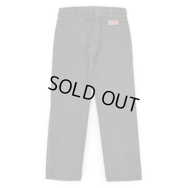 画像2: 80's Wrangler 13MWZPB 先染め ブラックデニムパンツ "MADE IN USA" (2)