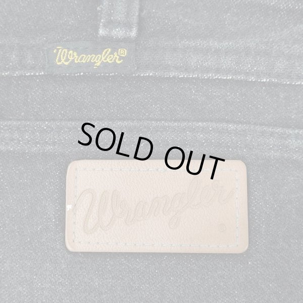 画像3: 80's Wrangler 13MWZPB 先染め ブラックデニムパンツ "MADE IN USA" (3)