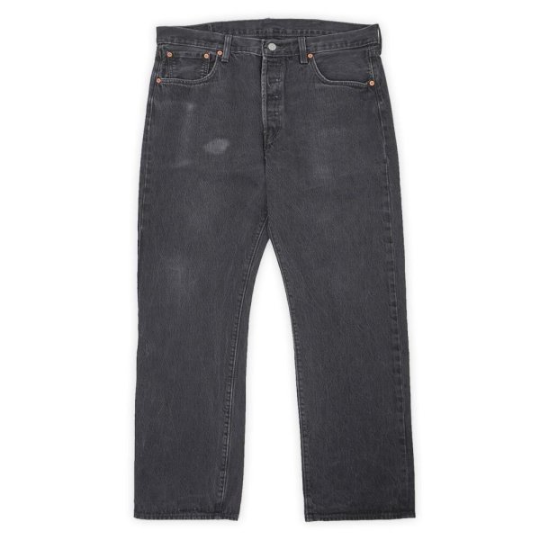 画像1: 00's Levi's 501 ブラックデニムパンツ "W38 L32" (1)