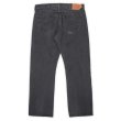 画像2: 00's Levi's 501 ブラックデニムパンツ "W38 L32" (2)