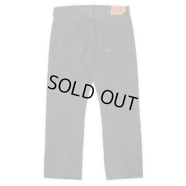 画像2: 00's Levi's 501 ブラックデニムパンツ "W38 L32" (2)