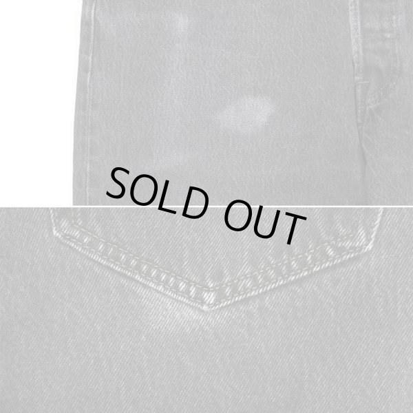 画像4: 00's Levi's 501 ブラックデニムパンツ "W38 L32" (4)