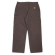 画像2: 00's Carhartt ダブルニー ダックペインターパンツ "B136 DKB / W35 L30" (2)