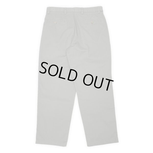 画像2: Early 00's DOCKERS 2タック チノトラウザー "OLIVE GRAY / W34 L29" (2)