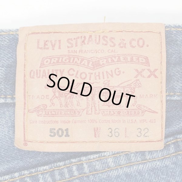 画像3: Early 00's Levi's 501 デニムパンツ "MADE IN USA / W36 L32" (3)