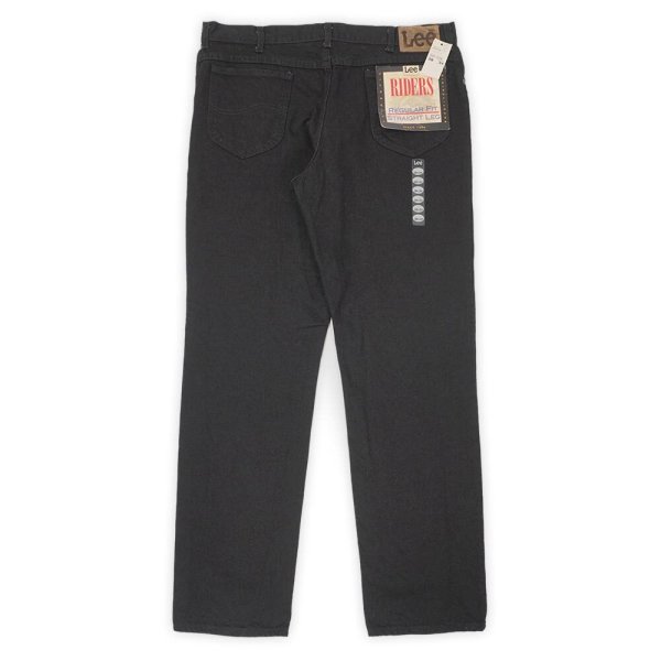 画像1: Early 90's Lee 209-0108 ブラックデニムパンツ "DEADSTOCK / MADE IN USA" (1)