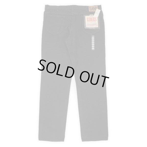 画像1: Early 90's Lee 209-0108 ブラックデニムパンツ "DEADSTOCK / MADE IN USA" (1)
