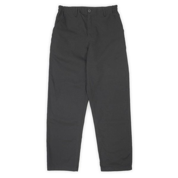 画像1: 00's US.Armed Forces Food Service Uniform Trousers "S-REG / BLACK" (1)