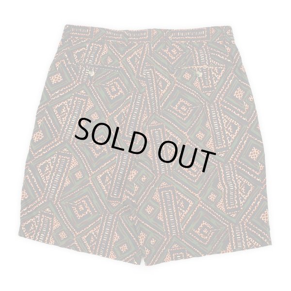 画像2: 90's TOMMY HILFIGER 2タック 総柄ショーツ (2)