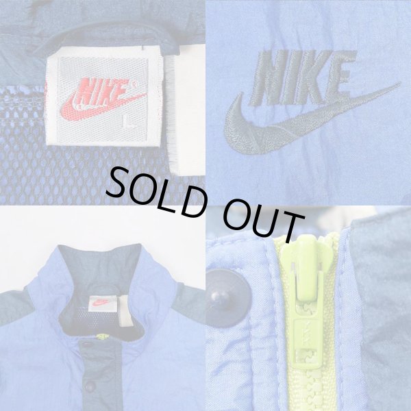 画像3: 90's NIKE プルオーバーナイロンジャケット “銀タグ” (3)
