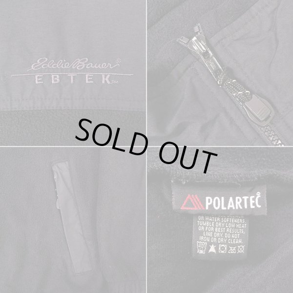 画像4: 00's Eddie Bauer フリースジャケット "EBTEK / MADE IN CANADA" (4)