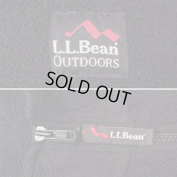 画像3: 00's L.L.Bean ハーフジップ フリースジャケット "MADE IN USA" (3)