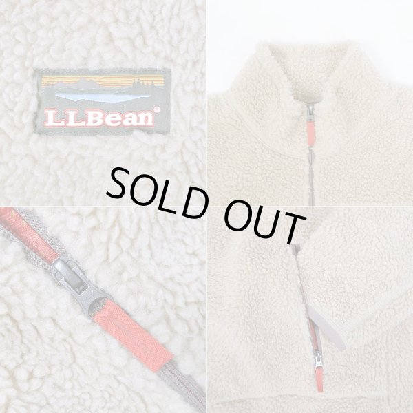 画像4: 00's L.L.Bean パイルフリースジャケット (4)