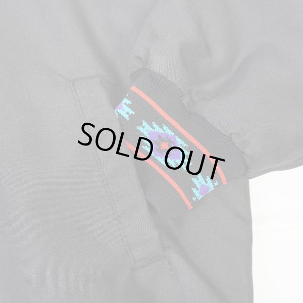 画像5: 90's HARTWELL ネイティブ柄リブ スタジャン “BLACK” (5)