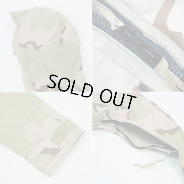 画像3: 00's US.ARMY ECWCS 3C デザートカモ柄 GORE-TEX PARKA "X-SMALL-SHORT" (3)