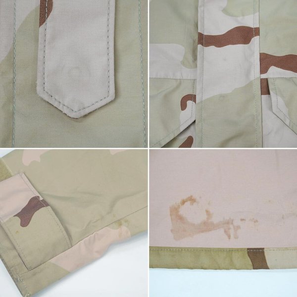 画像4: 00's US.ARMY ECWCS 3C デザートカモ柄 GORE-TEX PARKA "X-SMALL-SHORT" (4)