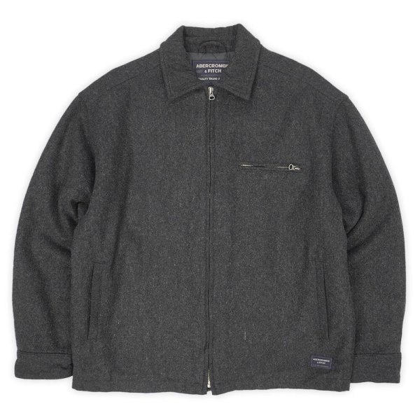 画像1: Late 90's ABERCROMBIE & FITCH ウールスポーツジャケット (1)