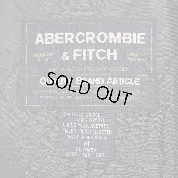 画像2: Late 90's ABERCROMBIE & FITCH ウールスポーツジャケット (2)