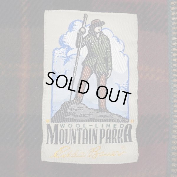 画像3: 90's Eddie Bauer ウールライナー マウンテンパーカー "黒タグ / GREEN" (3)