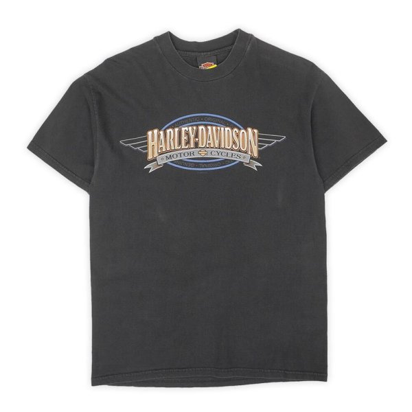 画像1: 00's HARLEY-DAVIDSON 両面プリントTシャツ "MADE IN USA" (1)