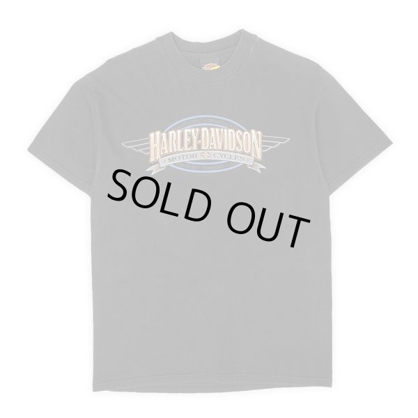 画像1: 00's HARLEY-DAVIDSON 両面プリントTシャツ "MADE IN USA" (1)