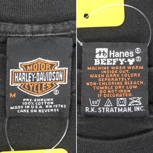 画像3: 00's HARLEY-DAVIDSON 両面プリントTシャツ "MADE IN USA" (3)