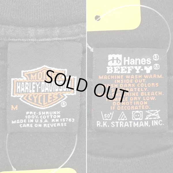 画像3: 00's HARLEY-DAVIDSON 両面プリントTシャツ "MADE IN USA" (3)