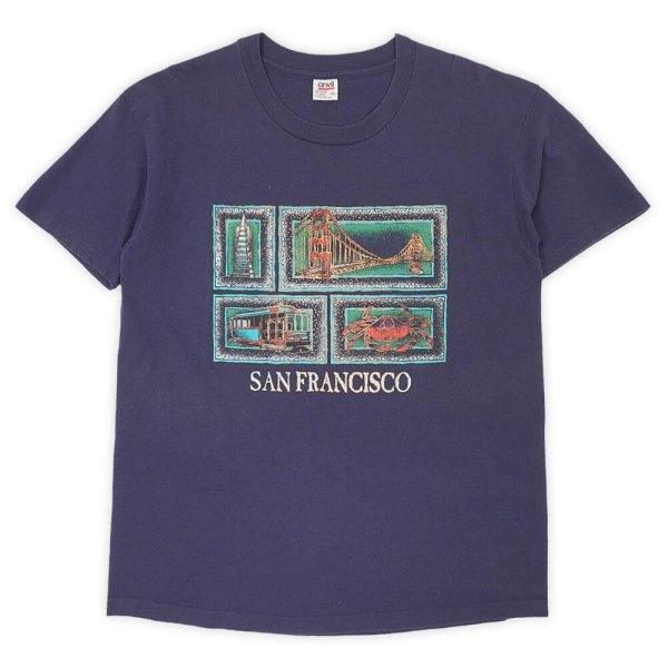 画像1: 90's SAN FRANCISCO スーベニアTシャツ "MADE IN USA" (1)