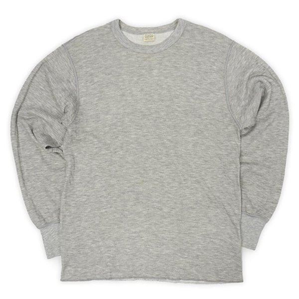 画像1: 80's MORGAN MILLS 2PLY L/S カットソー "MADE IN USA" (1)