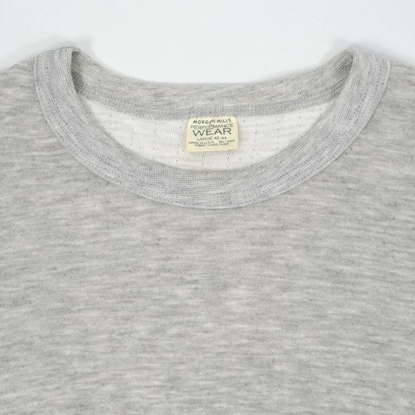 画像3: 80's MORGAN MILLS 2PLY L/S カットソー "MADE IN USA" (3)