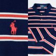 画像3: 90's Polo Ralph Lauren マルチボーダー柄 ポロシャツ (3)