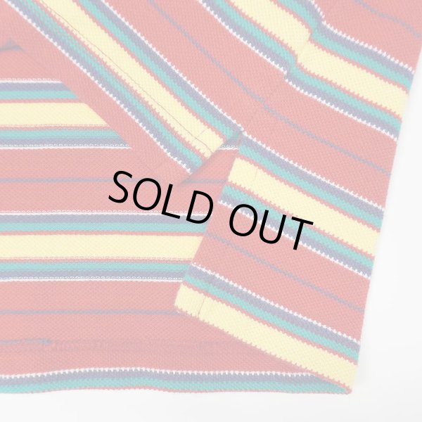 画像3: 90's L.L.Bean マルチボーダー柄 ポロシャツ “MADE IN USA” (3)