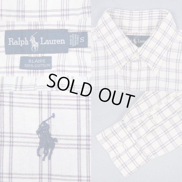画像3: 90's Polo Ralph Lauren ボタンダウンシャツ "BLAIRE" (3)
