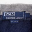 画像2: 90's Polo Ralph Lauren ワイドストライプ柄 ラガーシャツ (2)
