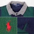 画像3: 90's Polo Ralph Lauren ワイドストライプ柄 ラガーシャツ (3)
