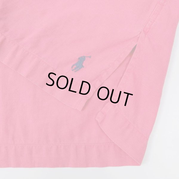 画像4: 90's Polo Ralph Lauren オープンカラーシャツ "Linen×Cotton" (4)