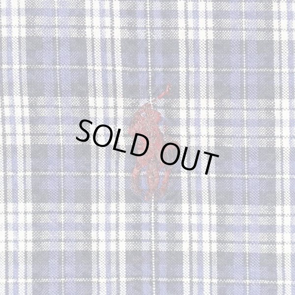 画像4: 90's Polo Ralph Lauren S/S シアサッカー ボタンダウンシャツ "BLAIRE" (4)