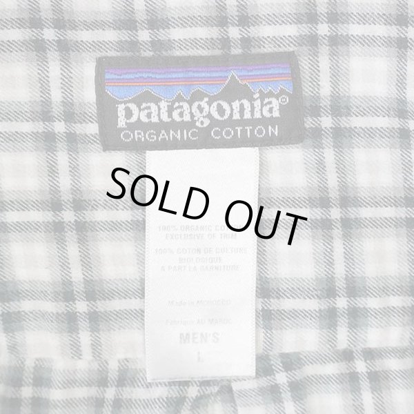 画像2: 00's Patagonia オンブレチェック柄 フランネルシャツ "F8" (2)