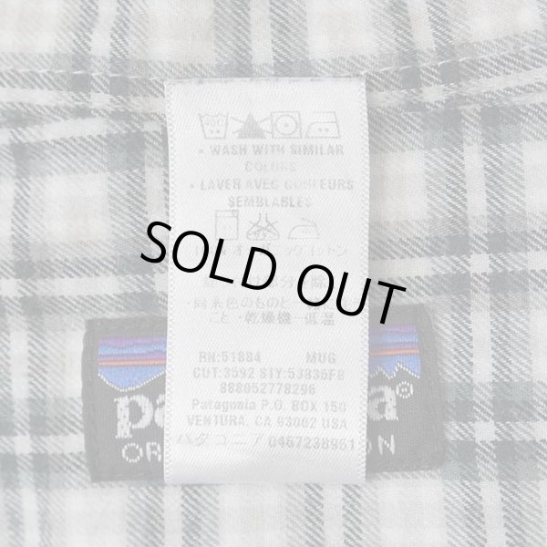 画像3: 00's Patagonia オンブレチェック柄 フランネルシャツ "F8" (3)