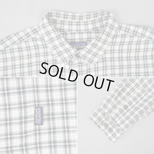 画像4: 00's Patagonia オンブレチェック柄 フランネルシャツ "F8" (4)